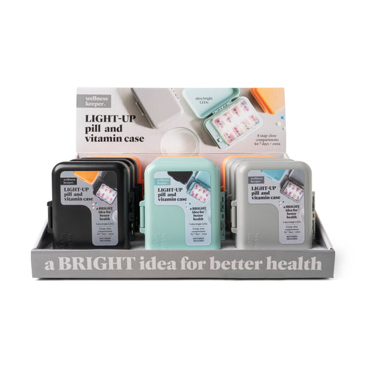 Light-Up Pill & Vitamin Case