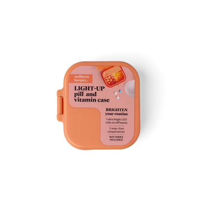 Mini Light-Up Pill & Vitamin Case