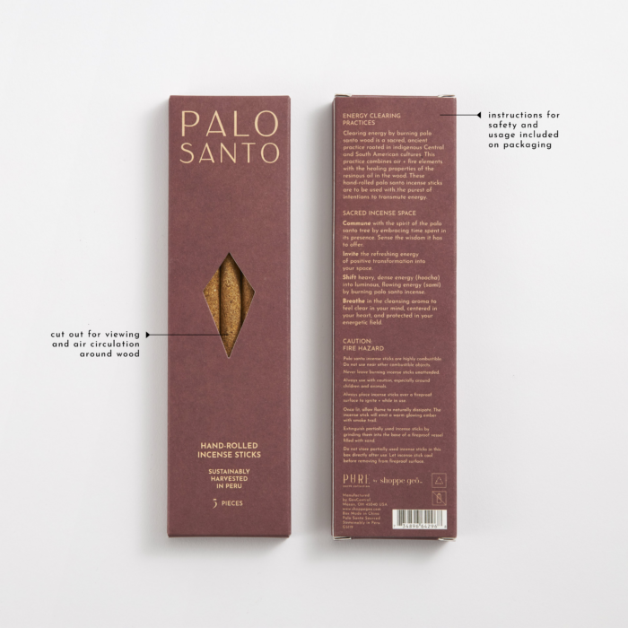 Boxed Palo Santo Incense