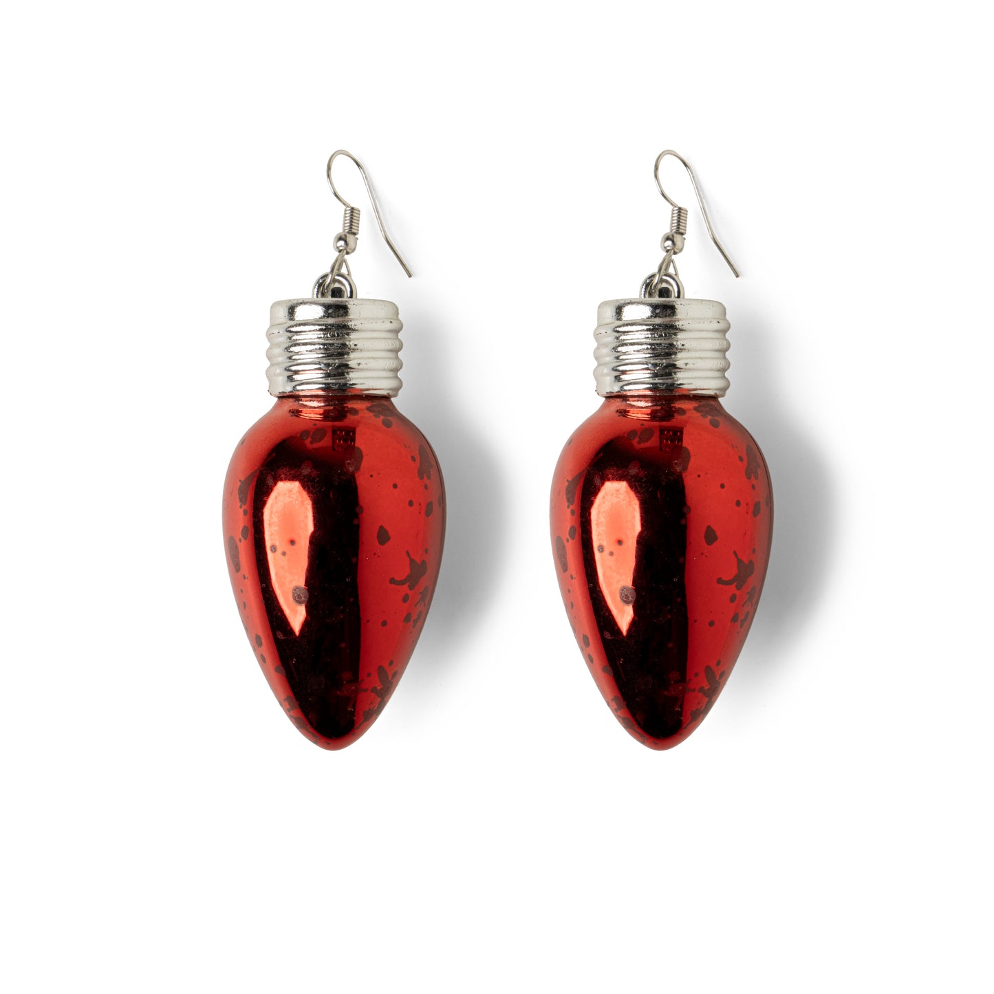 Lotsa Lites! Holiday Frost Bulb Earrings