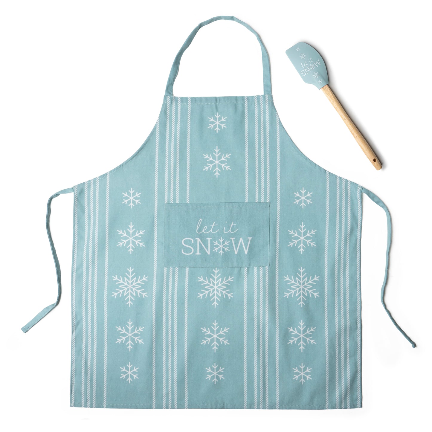 Home Sweet Holidays Apron & Spatula Set