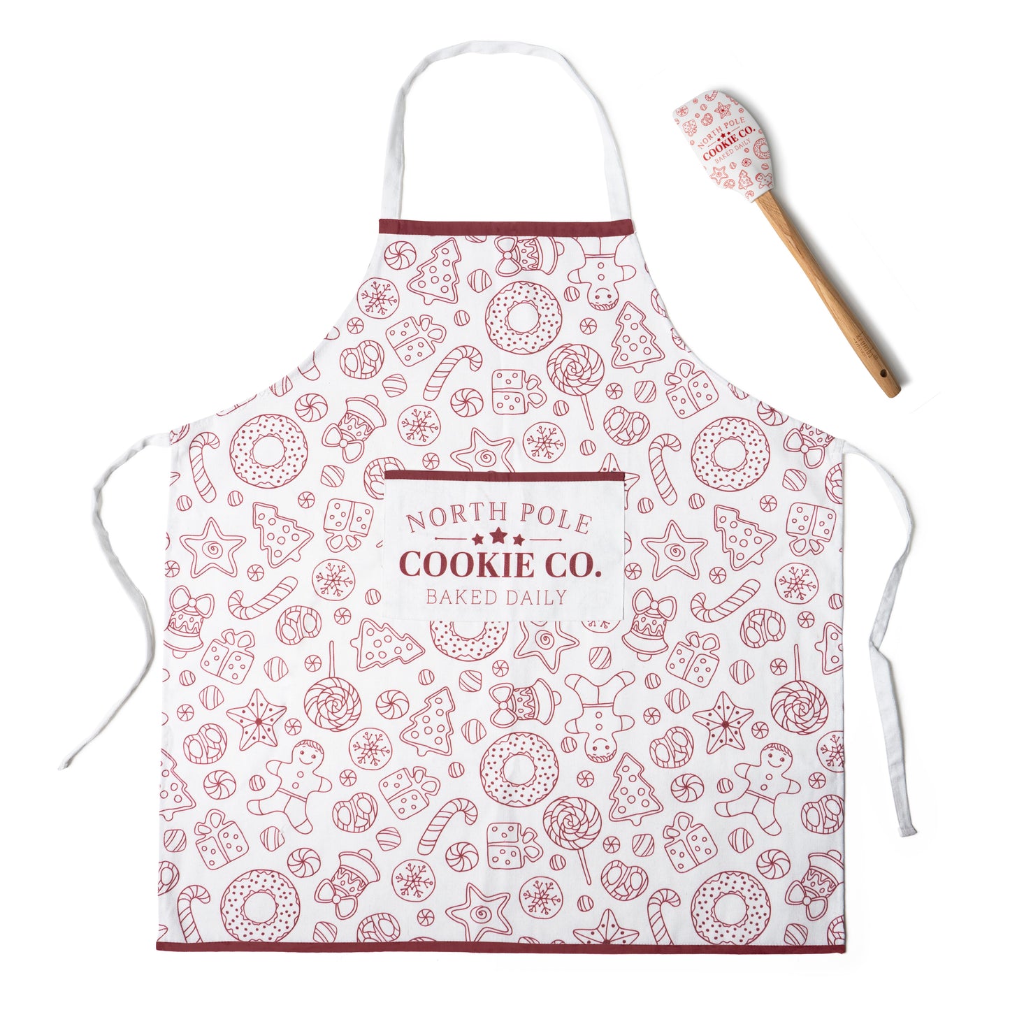 Home Sweet Holidays Apron & Spatula Set
