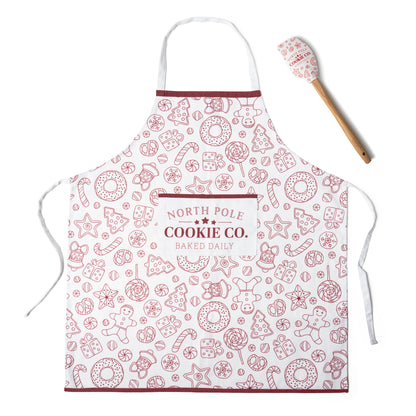Home Sweet Holidays Apron & Spatula Set