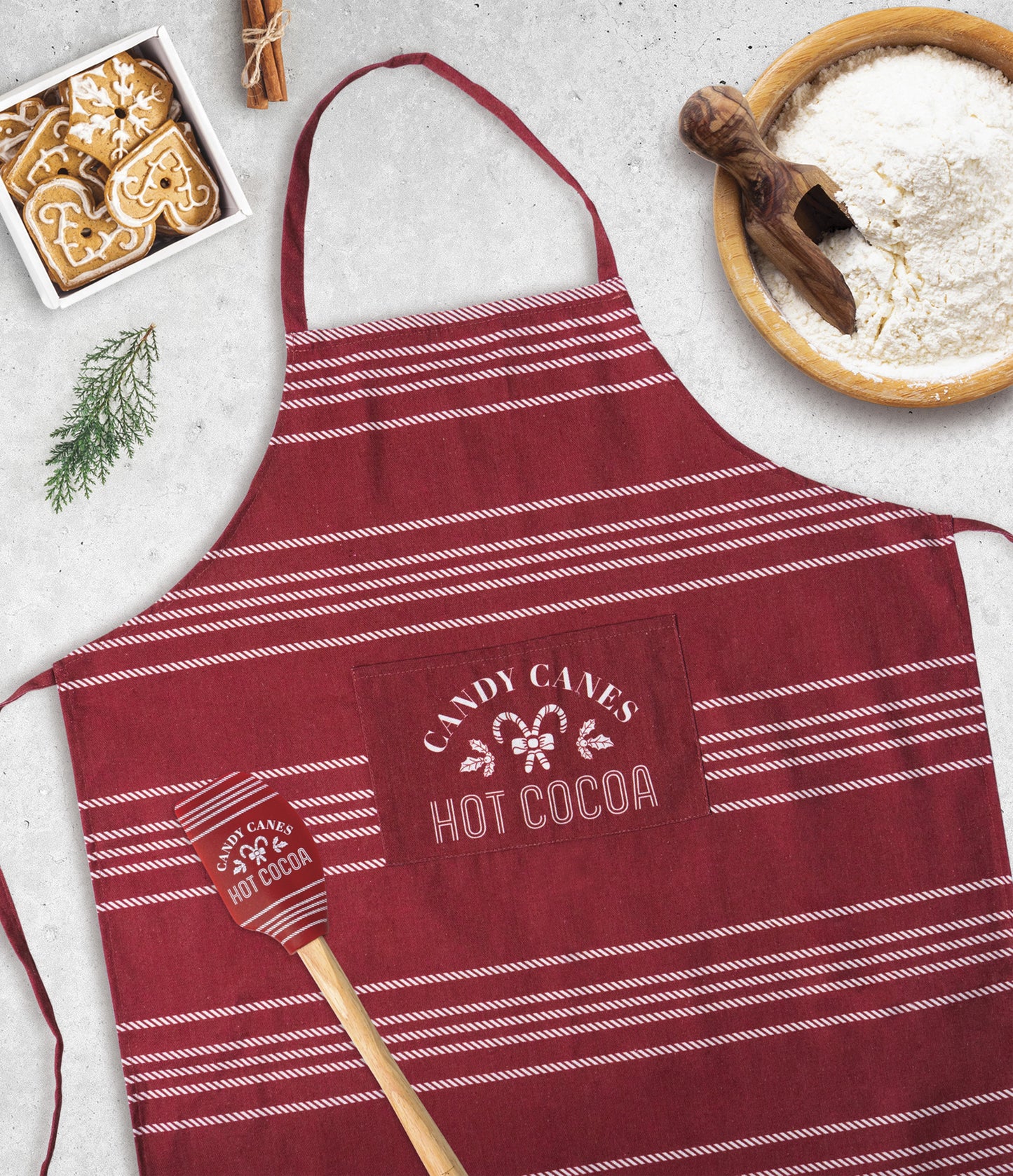 Home Sweet Holidays Apron & Spatula Set