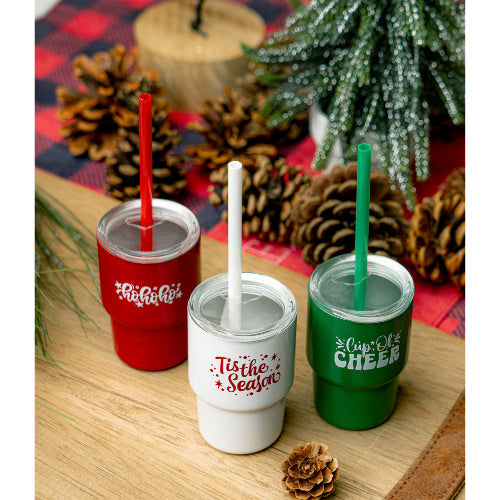 Santa's Lil' Sipper Mini Tumbler