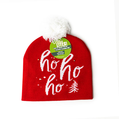 Lotsa LITES! Light-Up Holiday Pom Hat