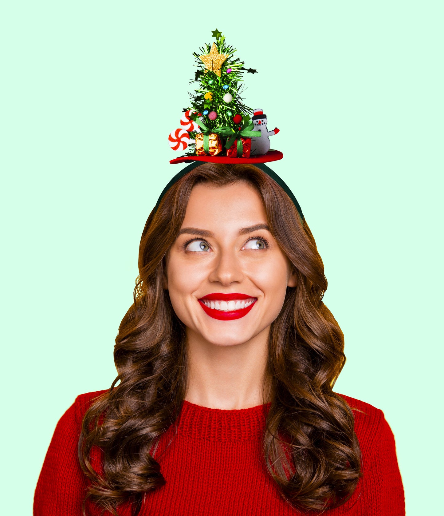 Lotsa Lites! Twinkle Tops Flashing Holiday Hat Headband