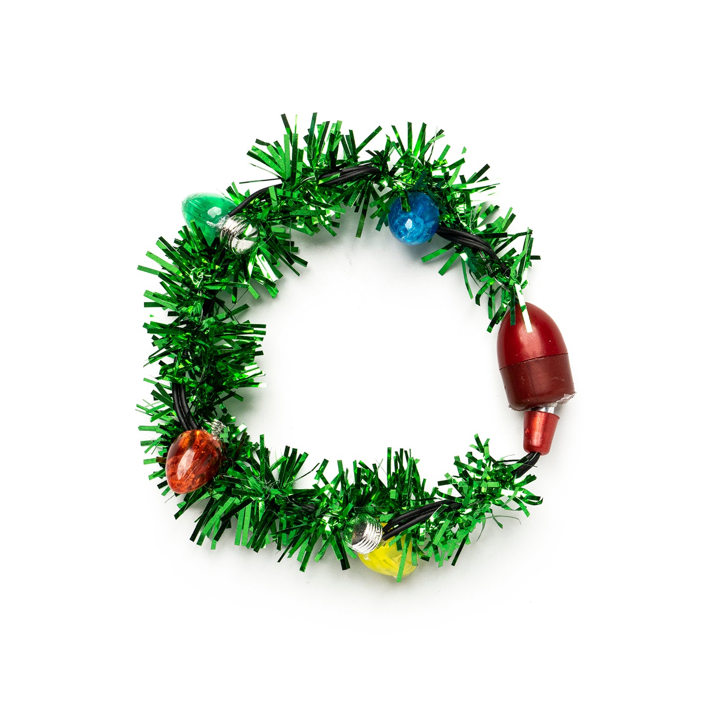 Tacky Tinsel Bulb Bracelet