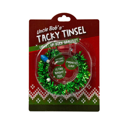 Tacky Tinsel Bulb Bracelet