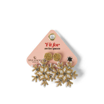 Holiday Spirit Beaded Earrings