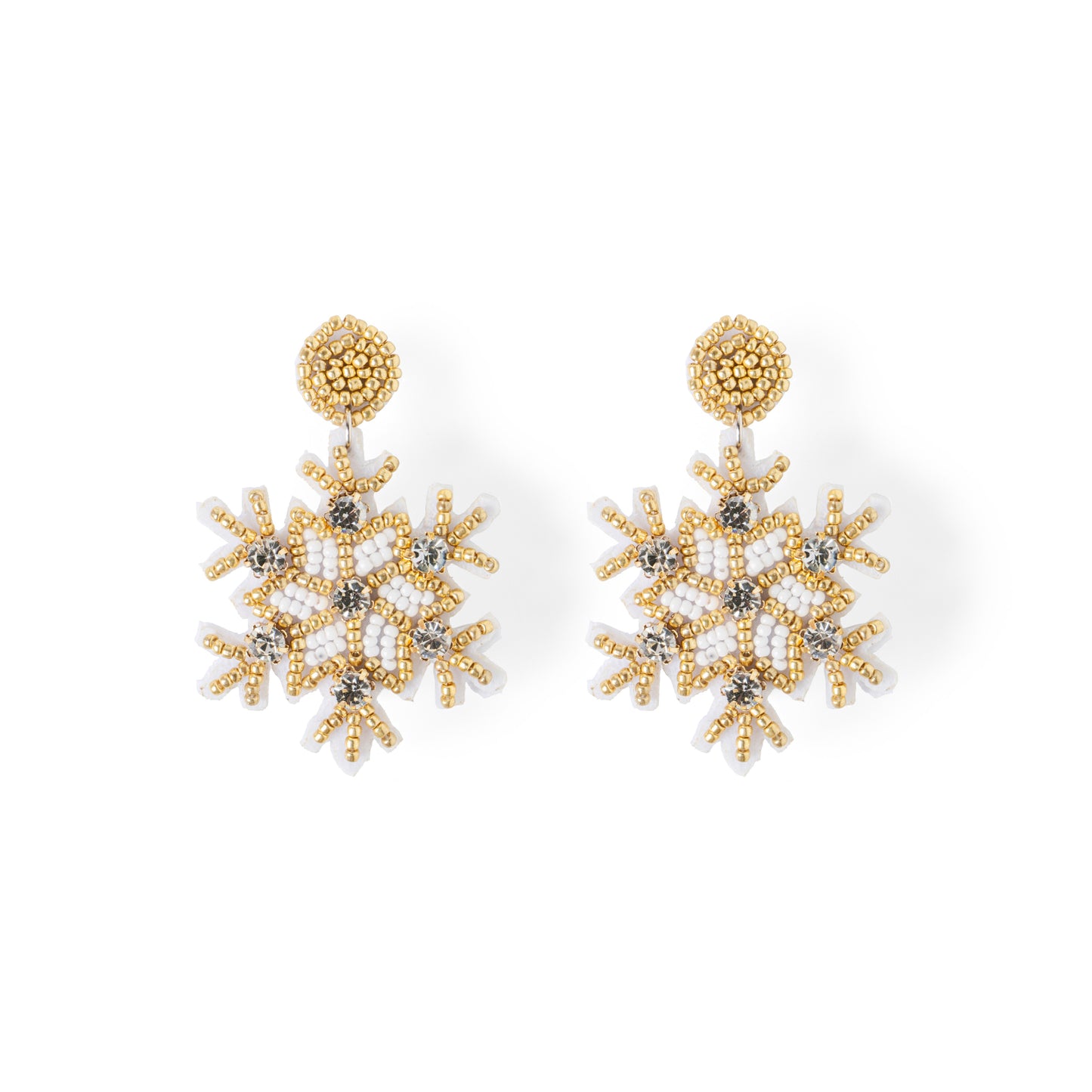 Holiday Spirit Beaded Earrings