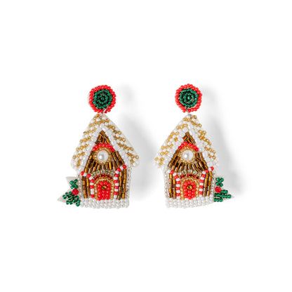Holiday Spirit Beaded Earrings