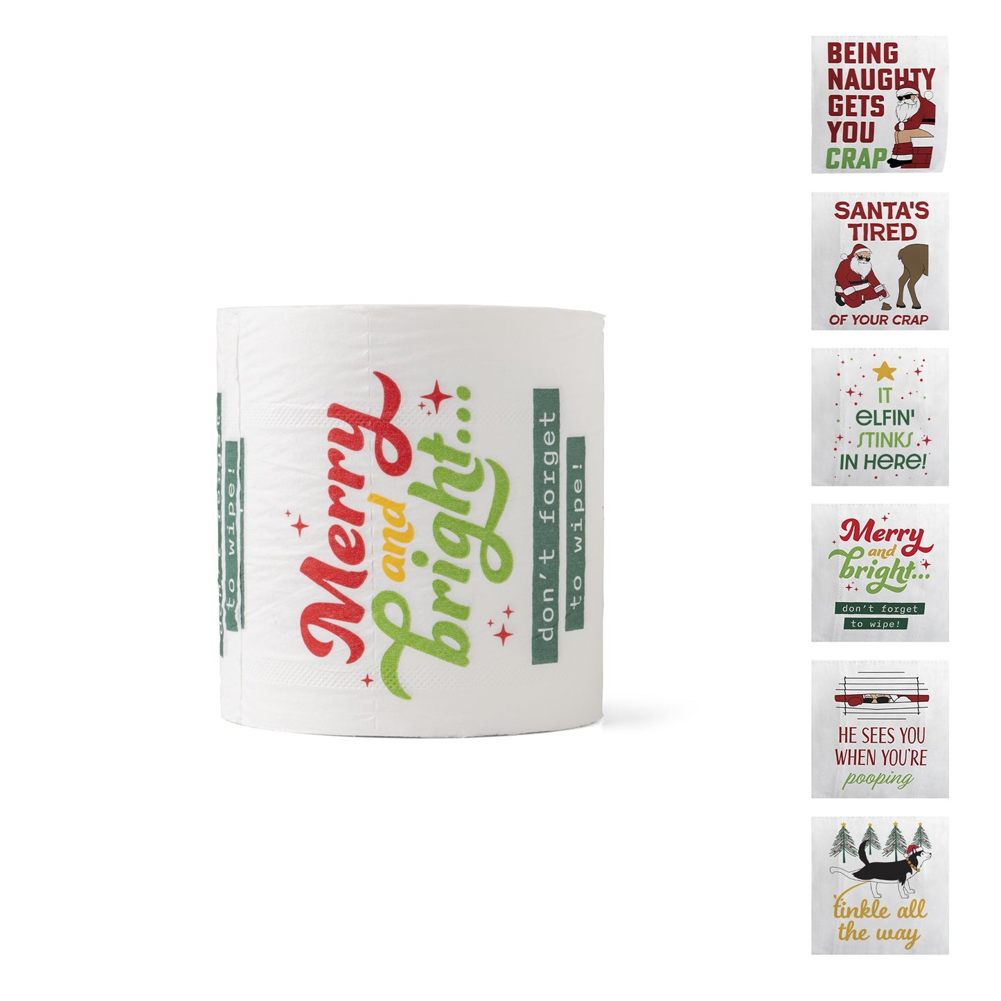 North Pole Plumbing Holiday Toilet Paper