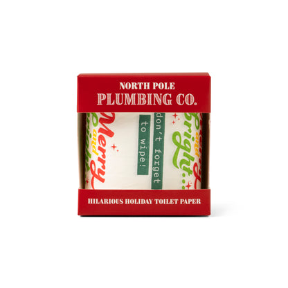 North Pole Plumbing Holiday Toilet Paper