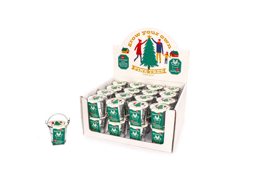 Zinc Mini Pine Buckets