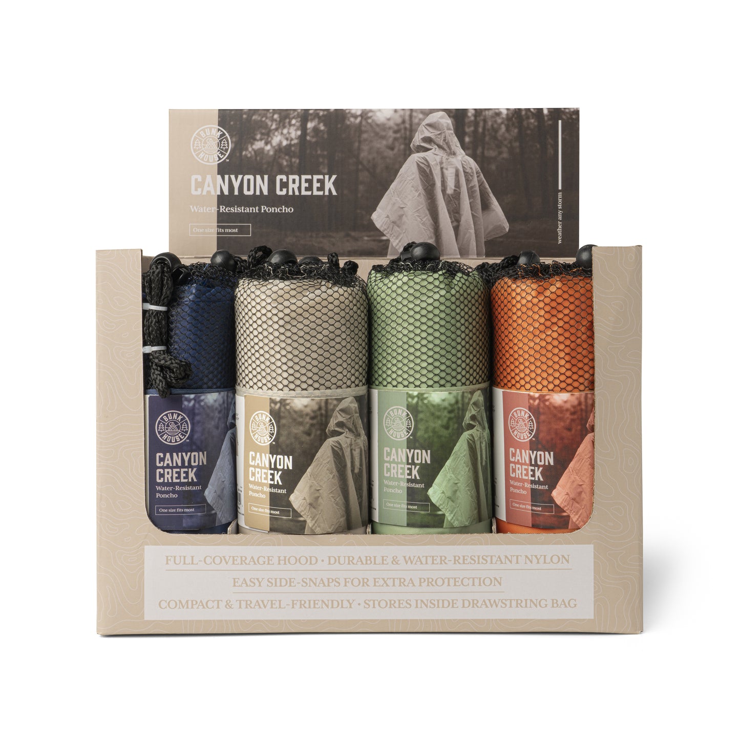 Canyon Creek Water-Resistant Poncho