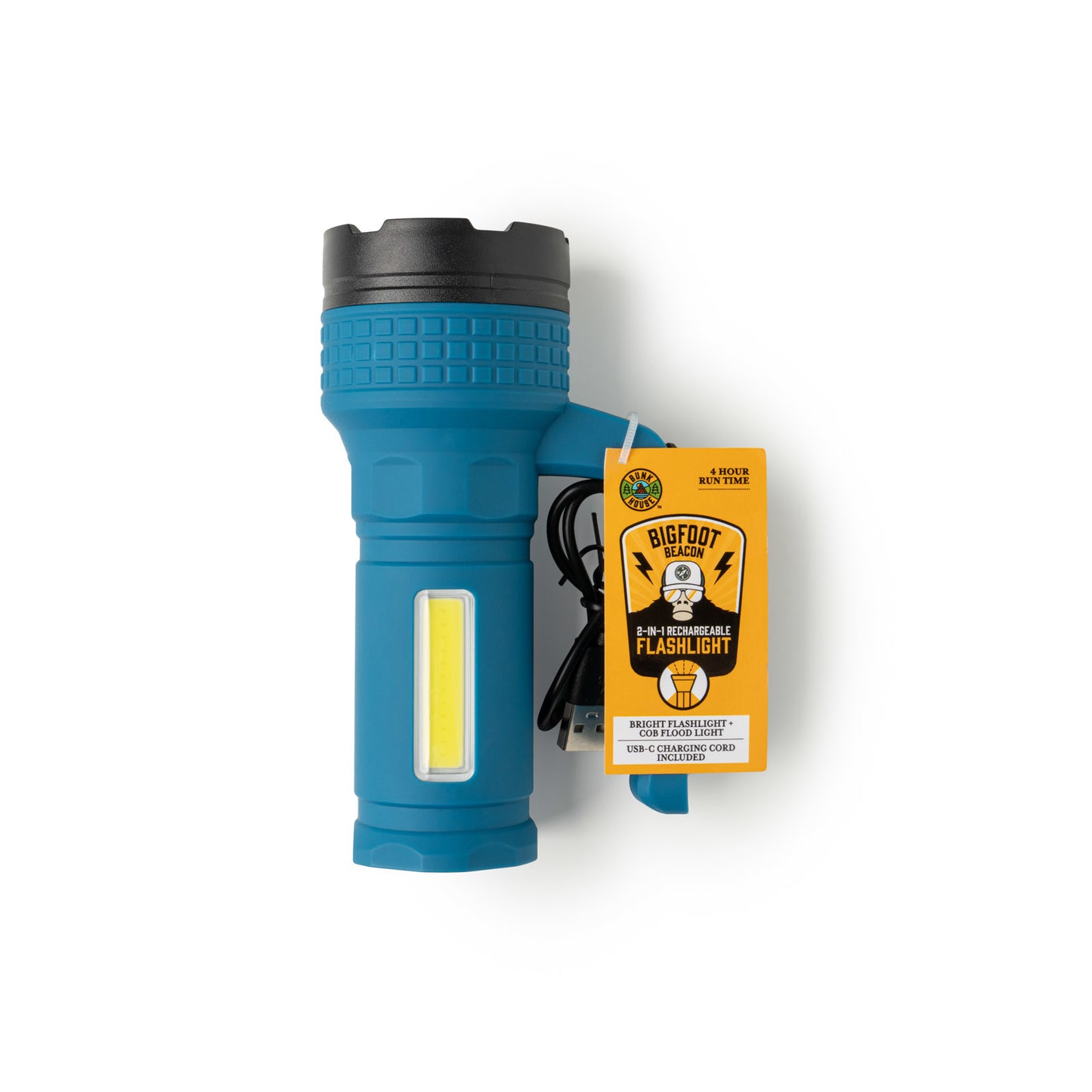 Bigfoot Beacon 2-In-1 Rechargeable Flashlight