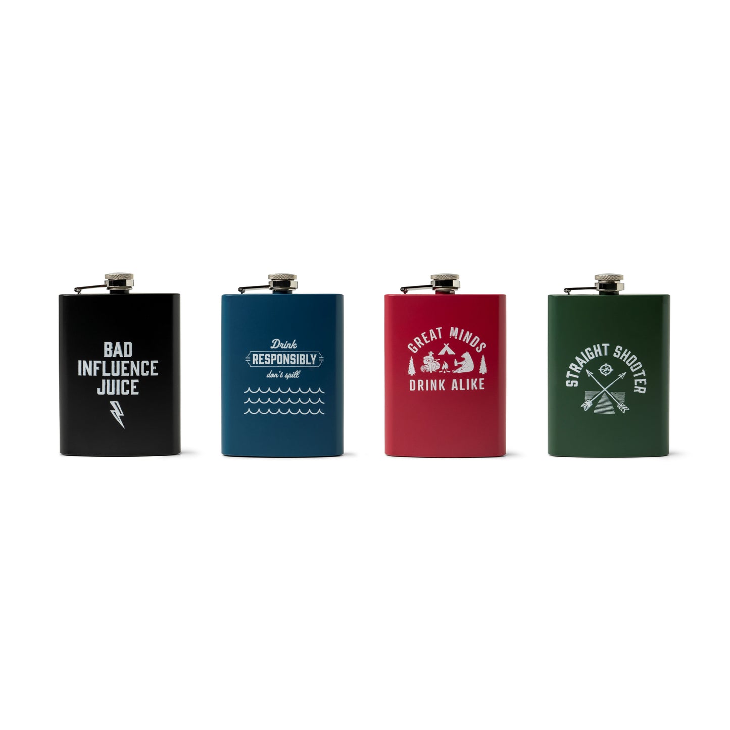 On The Rockies Stainless Steel Flask