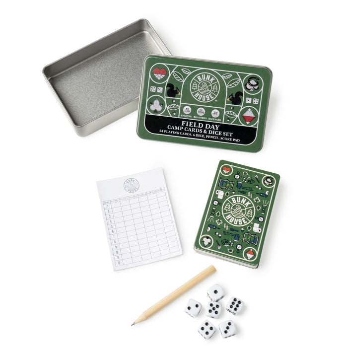 Field Day Camp Cards & Dice Set