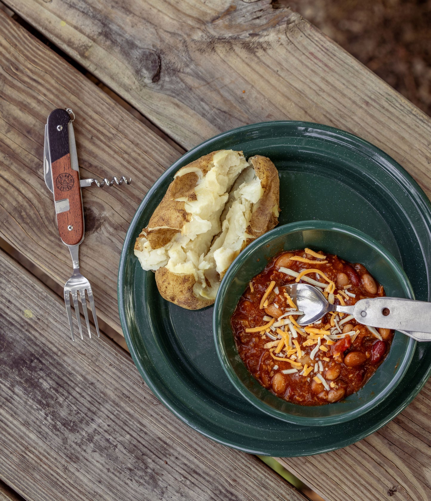 Pocket Picnic Fold-Out Camp Utensil
