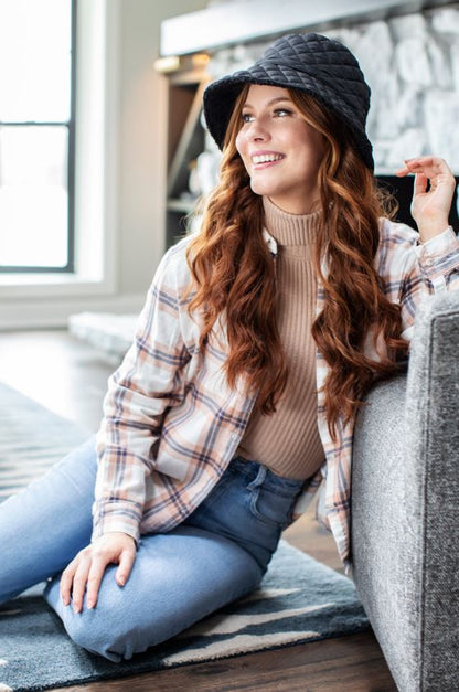 Apres - Ski Reversible Sherpa Bucket Hat