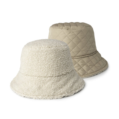 Apres - Ski Reversible Sherpa Bucket Hat