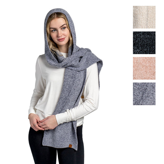 Beyond Soft Hooded Scarf