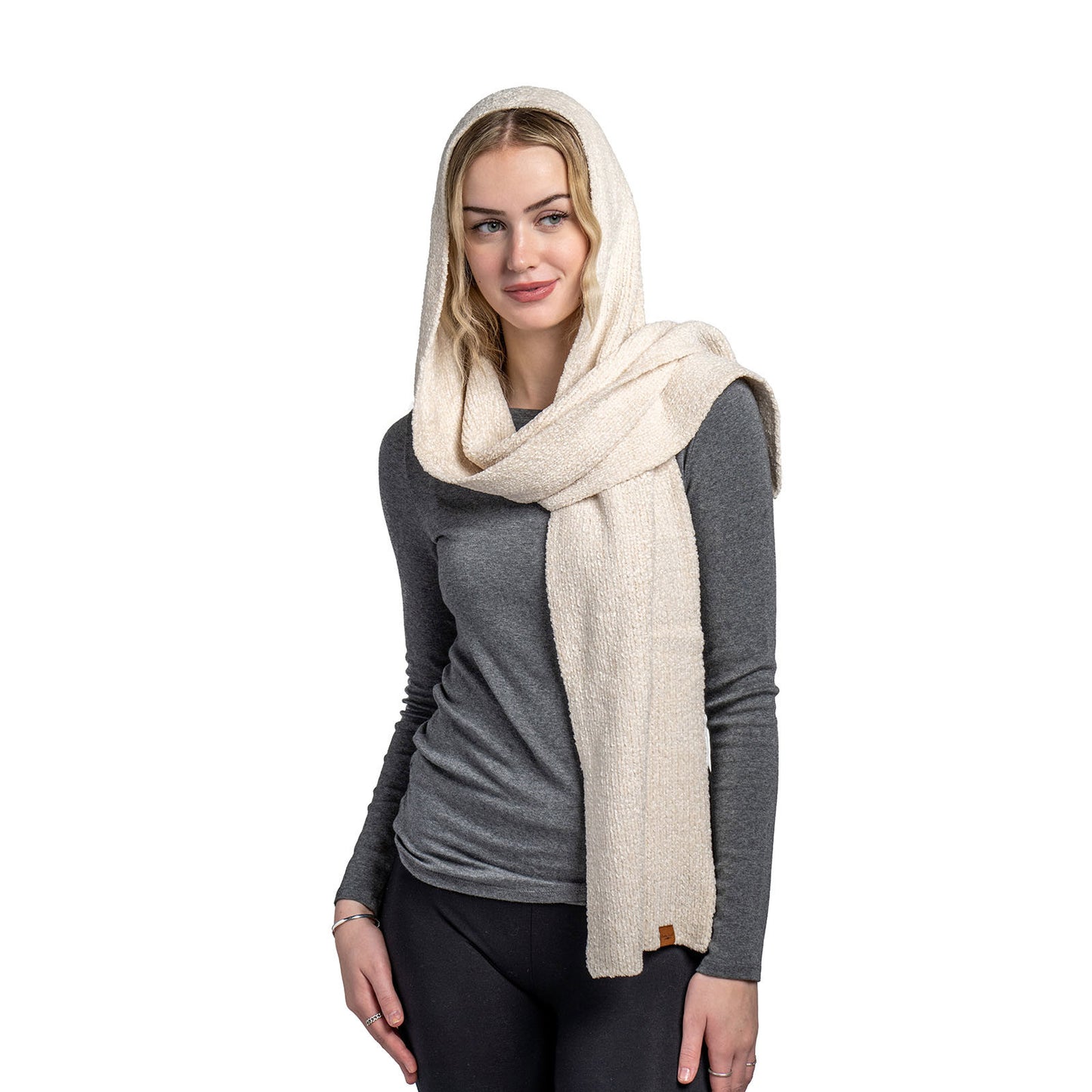 Beyond Soft Hooded Scarf