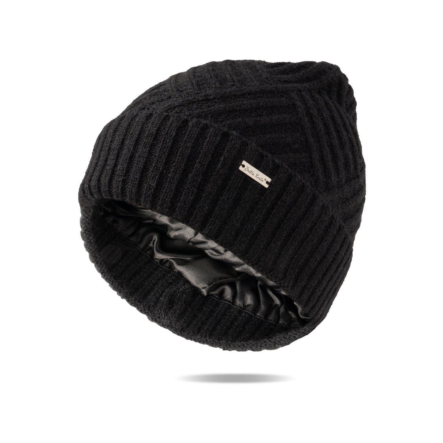 Satin-Lined Beanie