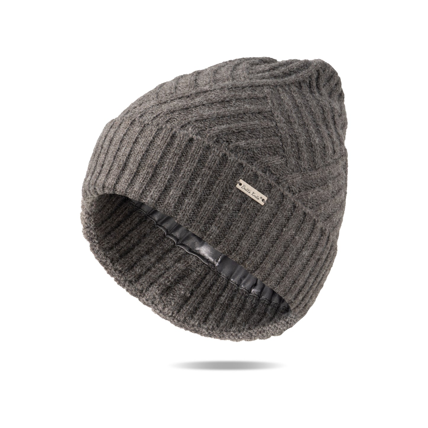 Satin-Lined Beanie