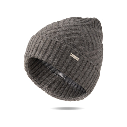 Satin-Lined Beanie