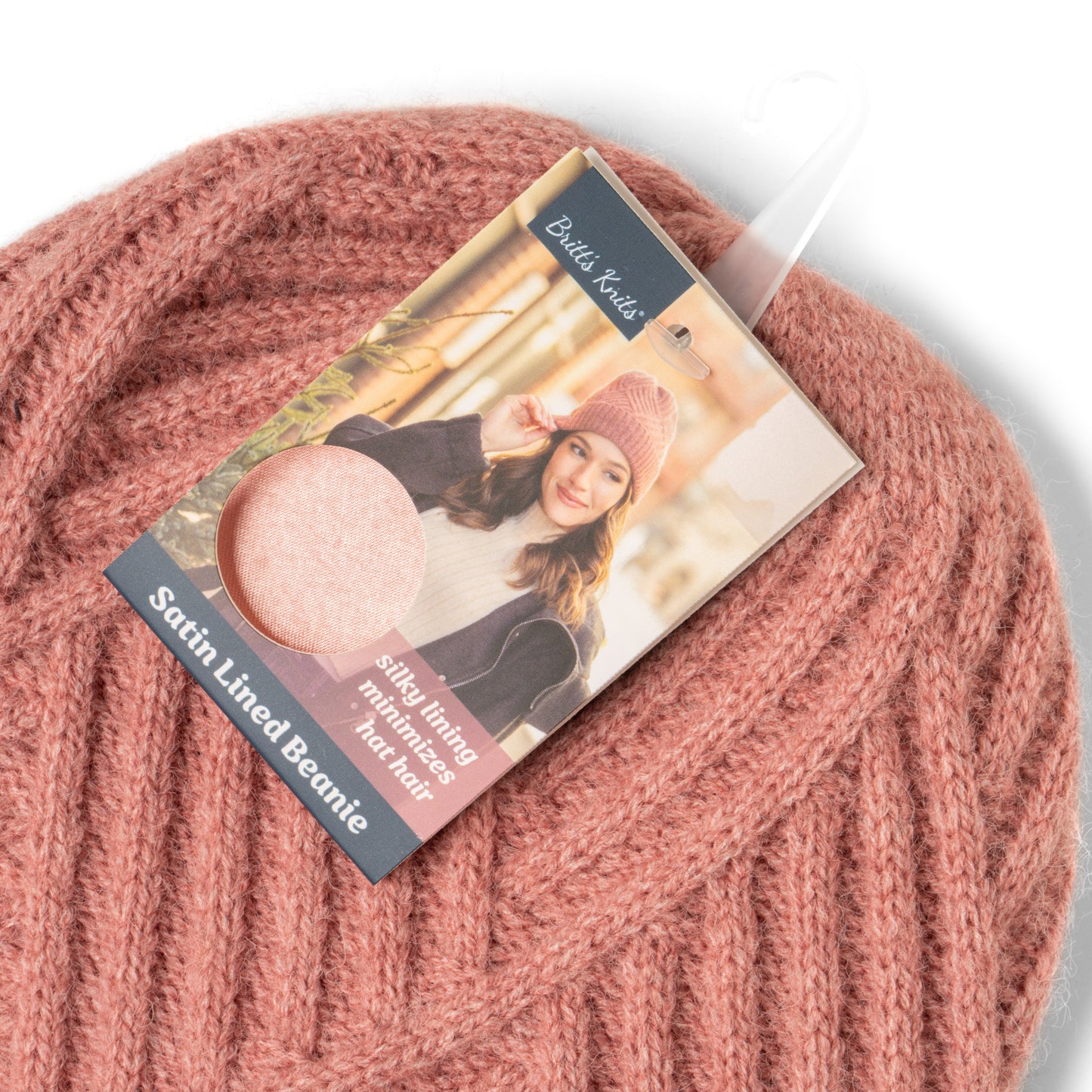 Satin-Lined Beanie