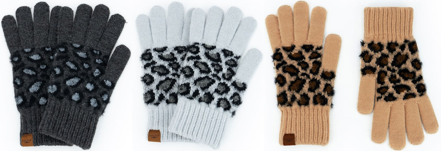 Snow Leopard Gloves