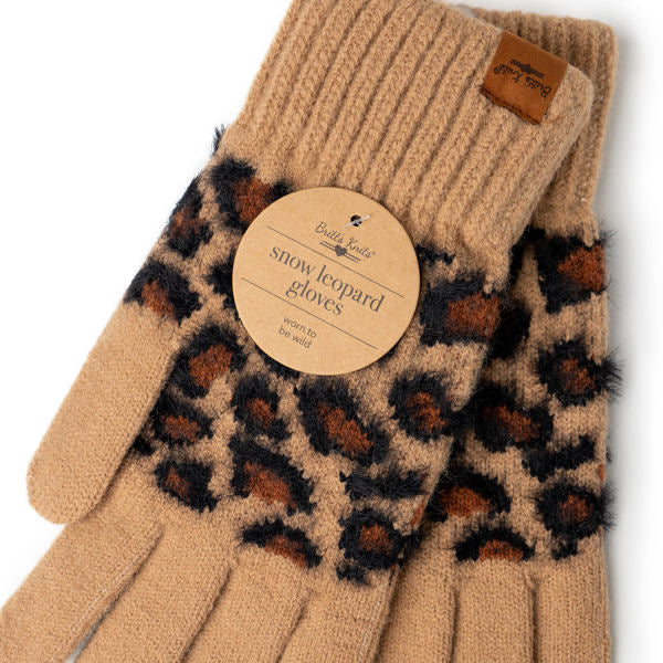Snow Leopard Gloves