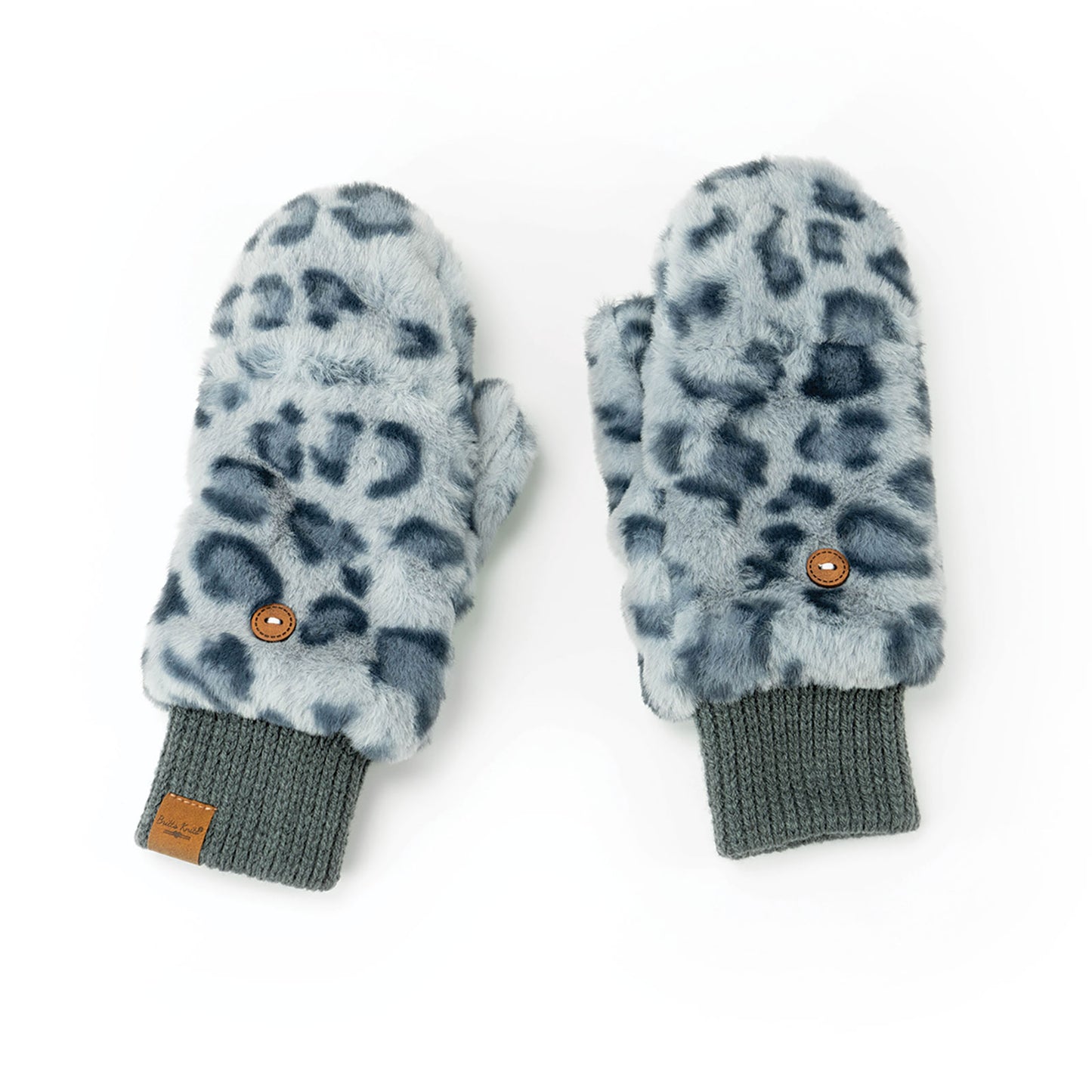 Snow Leopard Mittens