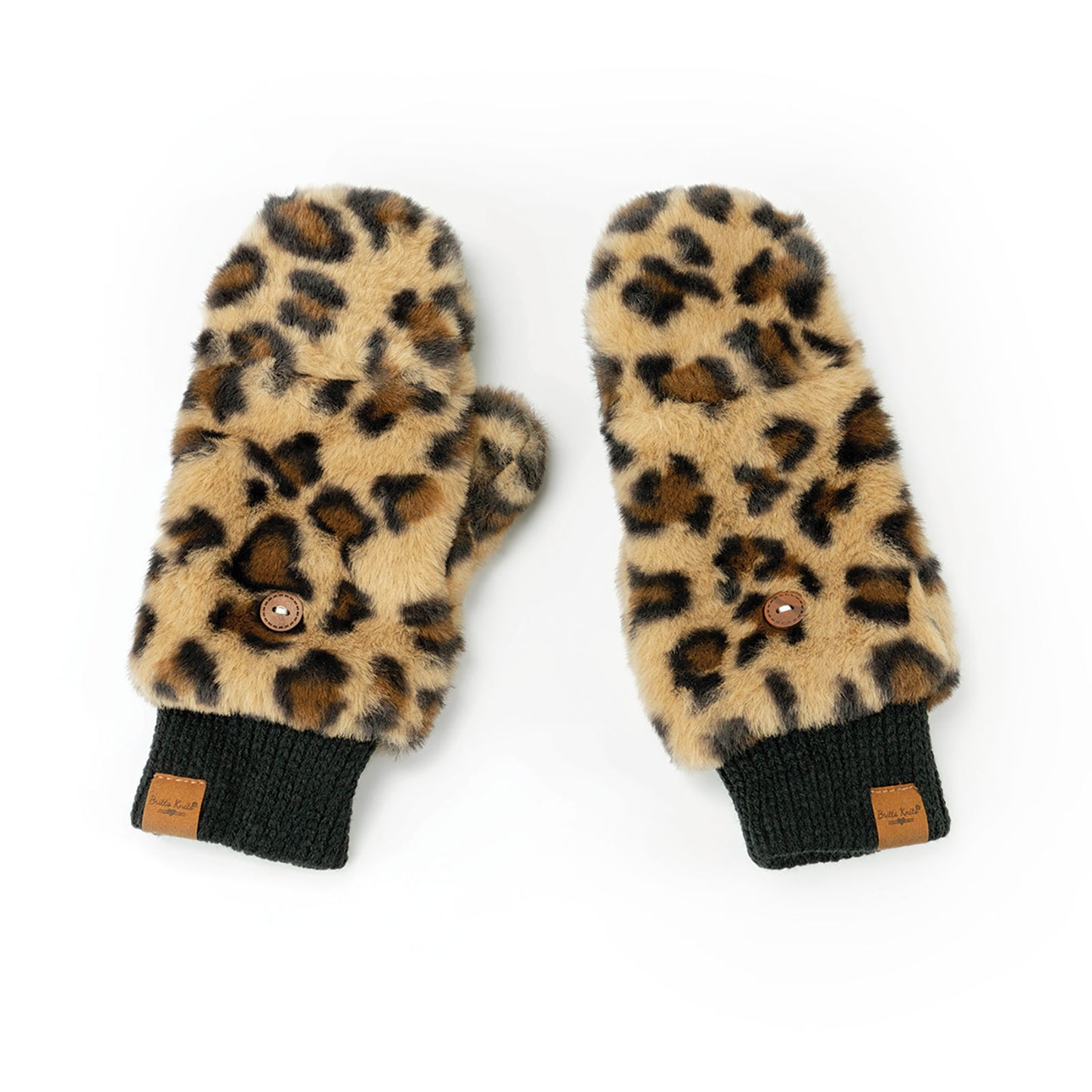 Snow Leopard Mittens