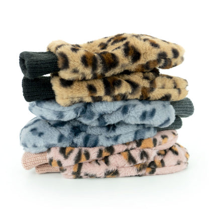 Snow Leopard Mittens