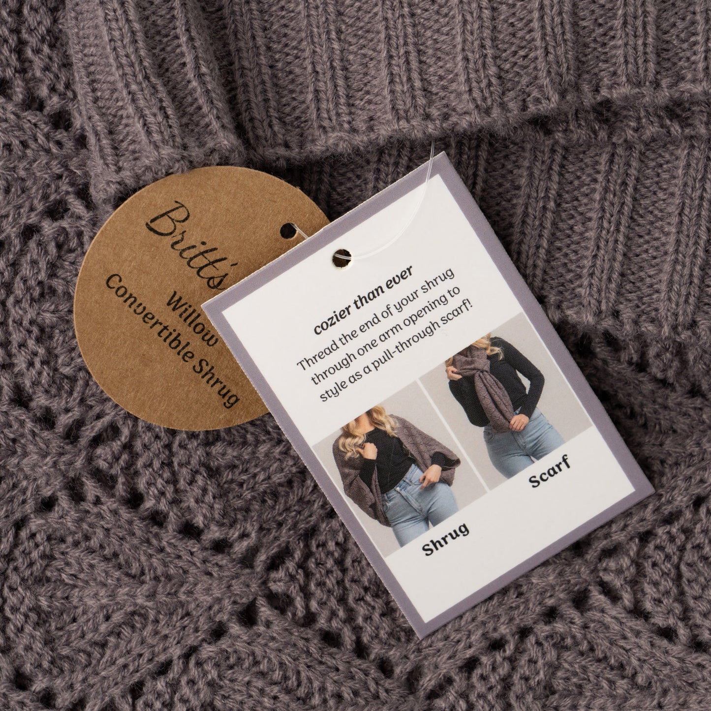 Willow Convertible Shrug