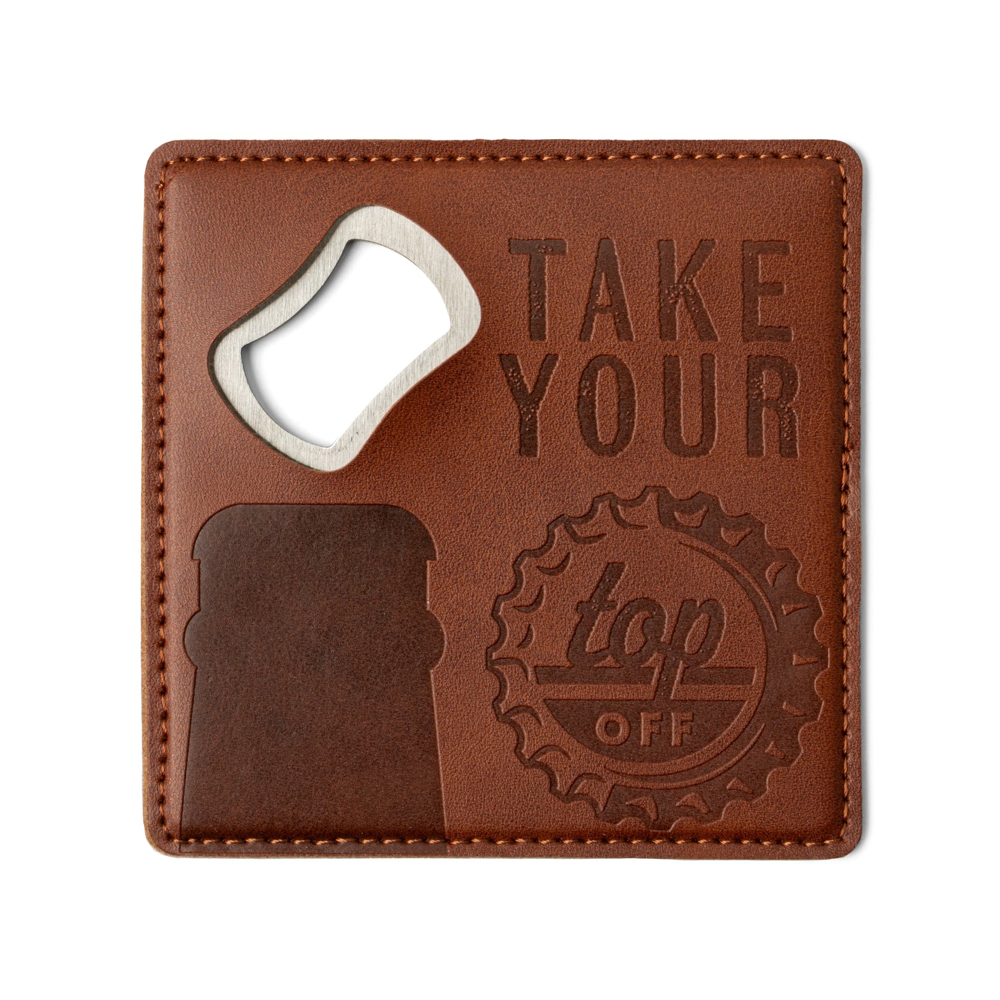 Pour Decisions Bottle Opener Coaster
