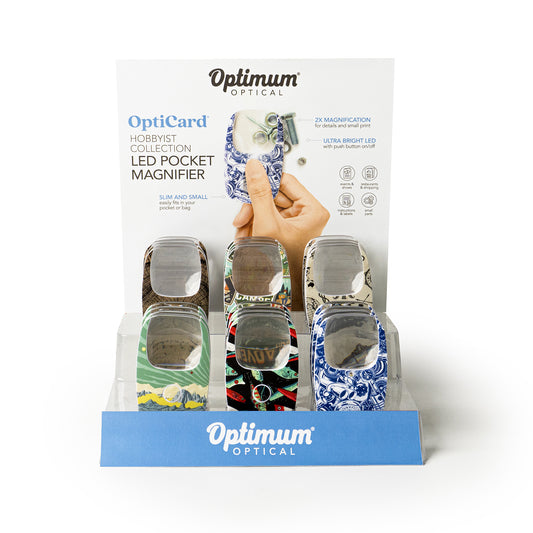The Hobbyist Opticard LED Pocket Magnifier