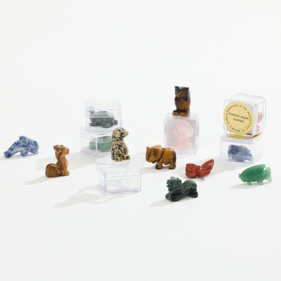 Carved Stone Animals
