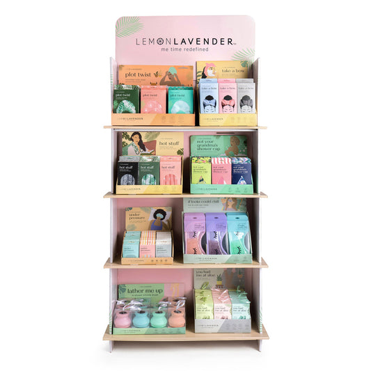 Lemon Lavender Floor Display