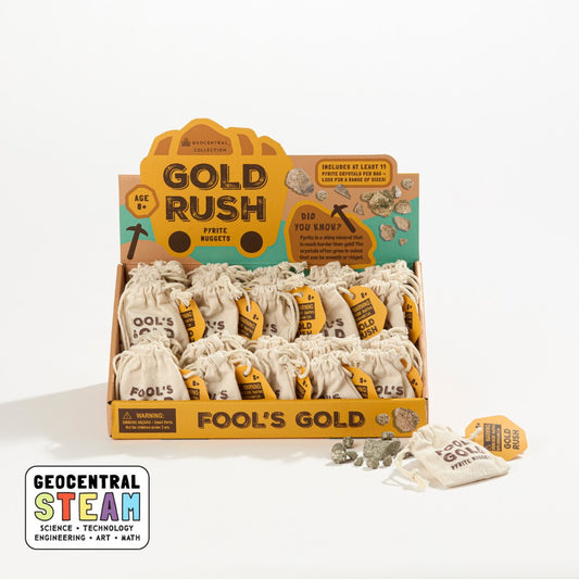 Gold Rush; Pyrite Nugget Bag