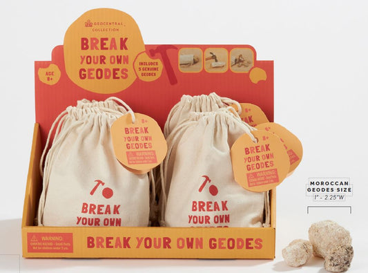 Break Your Own Geodes Bag