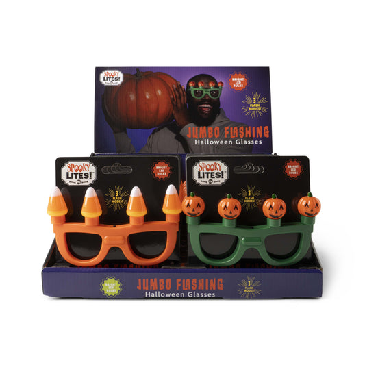 Spooky LITES! Jumbo Flashing Glasses