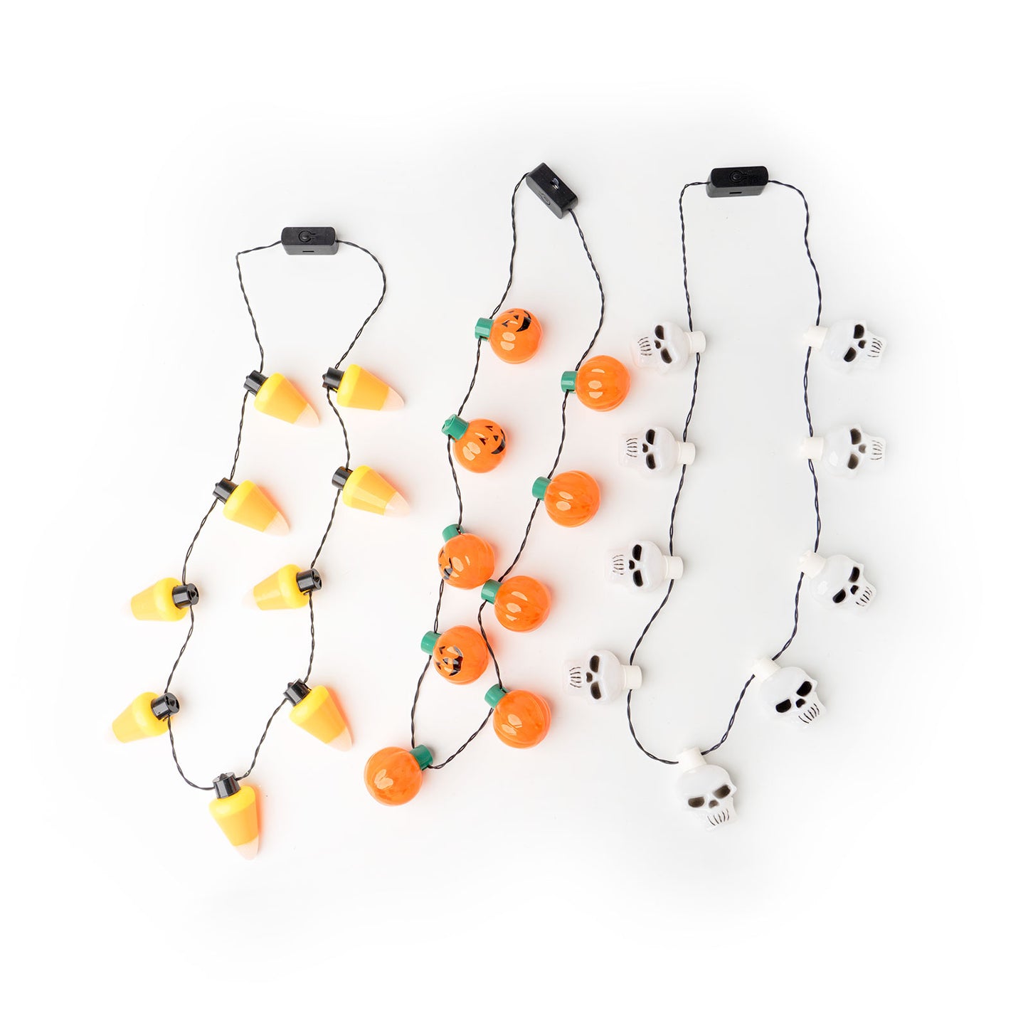 Spooky LITES! Jumbo Flashing Halloween Necklace