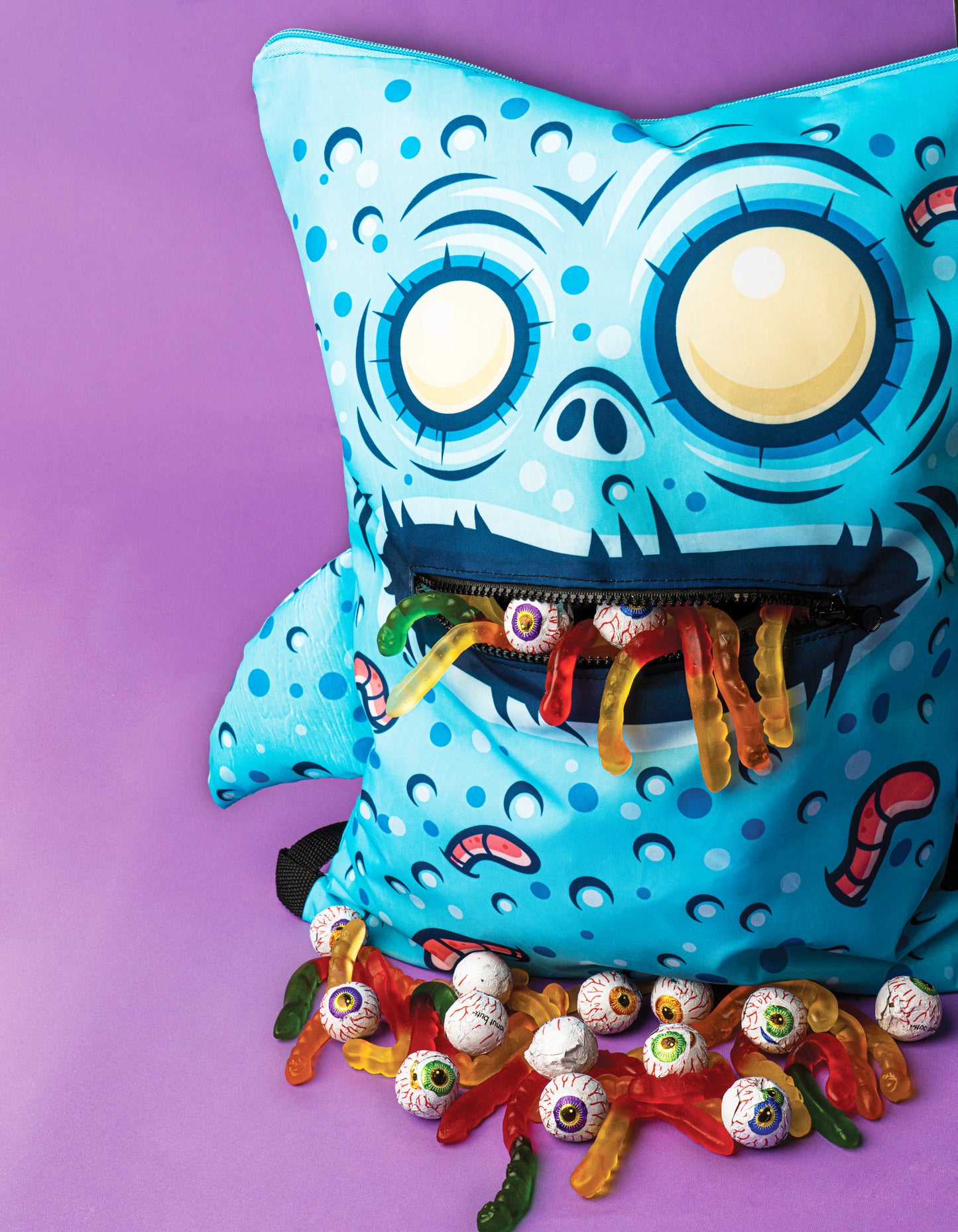Zipper Mouth Trick or Treat Backpack