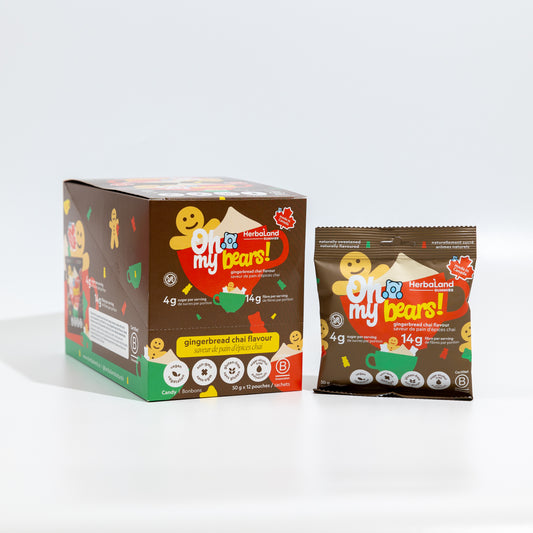 Snack Gummies Oh My! Bears Gingerbread Chai 50G