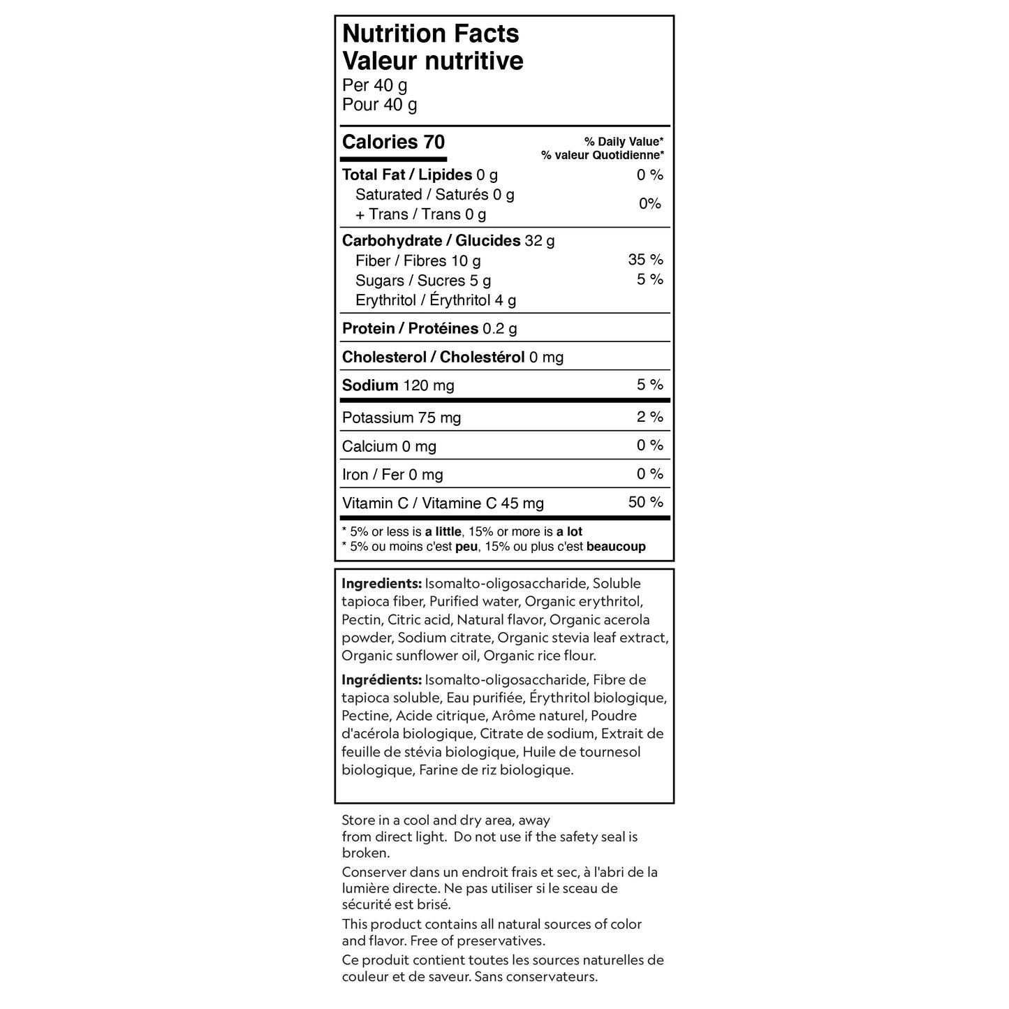 Snacks With Benefits Acerola Vitamin C Family Size 240G