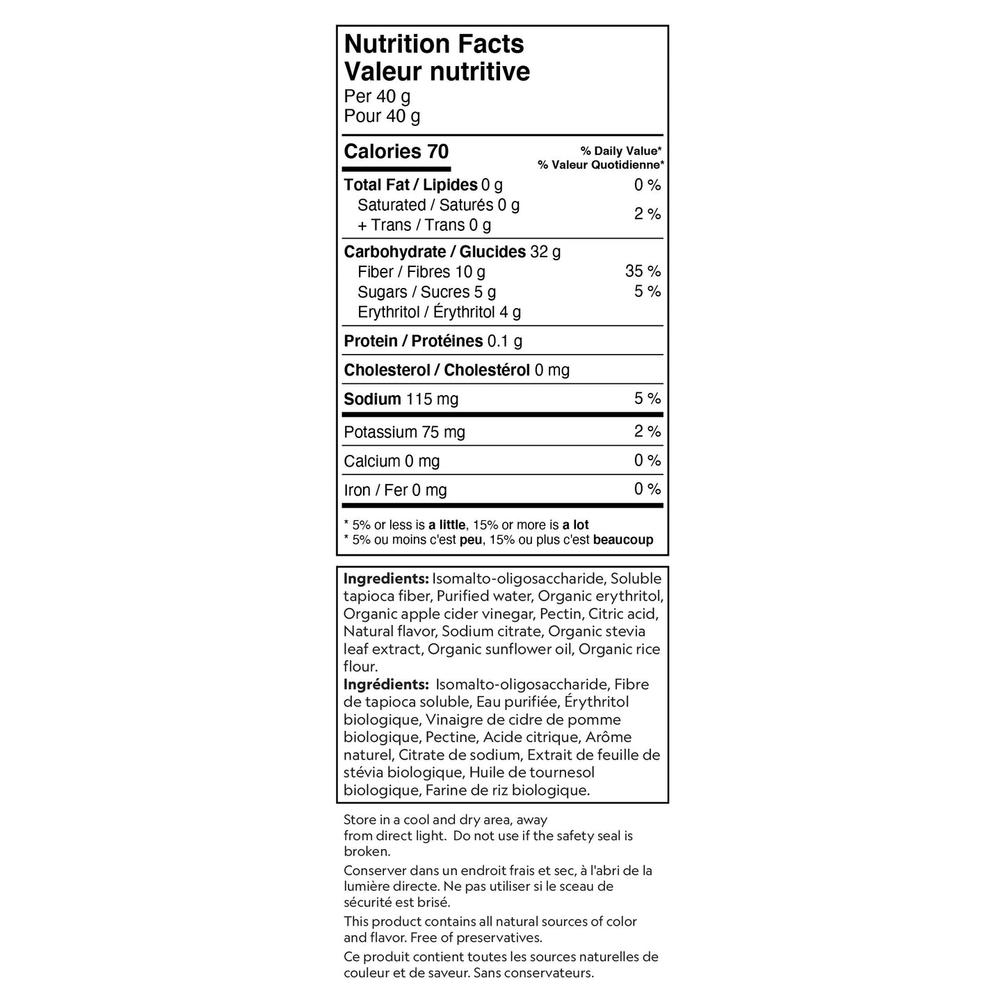 Snacks With Benefits Apple Cider Vinegar 40G